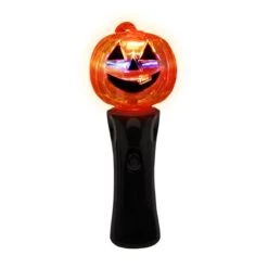 LED Pumpkin & Ghost Spinner Wands Assortment -Led Shop f0b92641 6e06 4279 acb8 52f43e6ff919rcl003un pumpkin light up spinner wand on whitebackg 2023