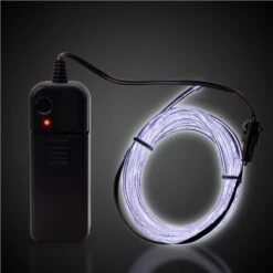 White EL Wire 3 Yards 7 White EL Wire 3 Yards -Led Shop f8e6d4a3 0ca9 4824 9bcb f50748bfb853lit1005ea el wire white 3 yard light on 2021