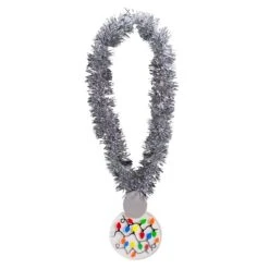 LED Christmas Medallion Tinsel Necklace 7 LED Christmas Medallion Tinsel Necklace -Led Shop fa34cebf 280b 4444 97ab 1c78380759fdlit581ea 3d light up xmas print medallion w tinsel light off 2019