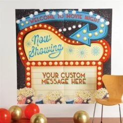 Movie Night Scene Setter Backdrop Kit -Led Shop ffbd23a2 0587 407f af70 bfd427d129b8dec671317ea movie night backdrop